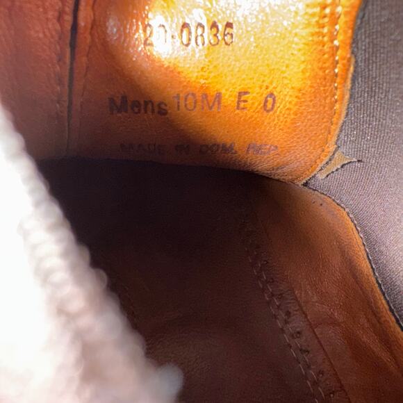 Johnston & Murphy Hartley Leather Chelsea Boots Mens Size 10M Brown Ccushioned - Picture 7 of 8